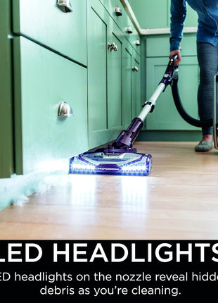 Shark NV752 Rotator Powered Lift Away TruePet Upright Vacuum with HEPA Filter, Large Dust Cup Capacity, LED Headlights, Upholstery Tool, Perfect Pet Power Brush & Crevice Tool, Bordeaux