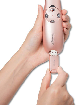 Kensington Presenter ExpertTM Wireless with Red Laser - Rose Gold (K75772WW)