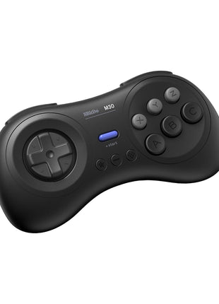8Bitdo M30 Bluetooth Controller for Switch, Windows and Android, 6-Button Layout for SEGA's Classic Games (Black)