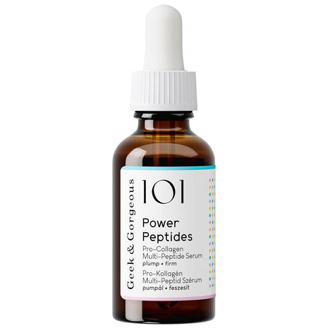 Geek & Gorgeous Power Peptides Milky Serum, Multi-Peptide, 1 oz
