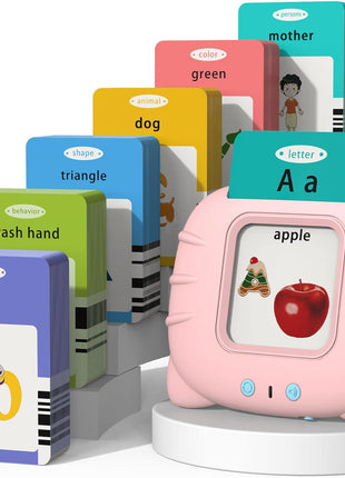 Startcan Talking Flash Cards for Toddlers 1 2 3 4 5, Speech Therapy Toys Autism Toys, ABC 123 Sight Words Etc - 255 Cards-510 Sides, Educational Learning Interactive Toys with Giftable Package