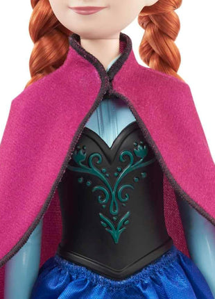 Mattel Disney Princess Dolls, Anna Posable Fashion Doll with Signature Clothing and Accessories, Disney's Frozen Movie Toys