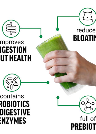 Force Factor Smarter Greens Superfoods Powder for Gut Health & Digestion | Greens Powder with Probiotics, Prebiotics & Digestive Enzymes to Reduce Bloating, Pomegranate Berry, 30 Servings