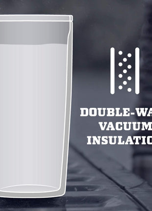 YETI Rambler 20 oz Tumbler, Stainless Steel, Vacuum Insulated with MagSlider Lid, Black