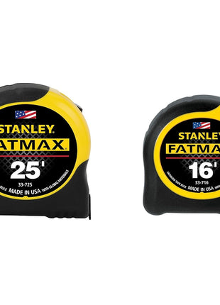 Stanley FMHT74038A FatMax 25 Foot Tape Measure 2PK