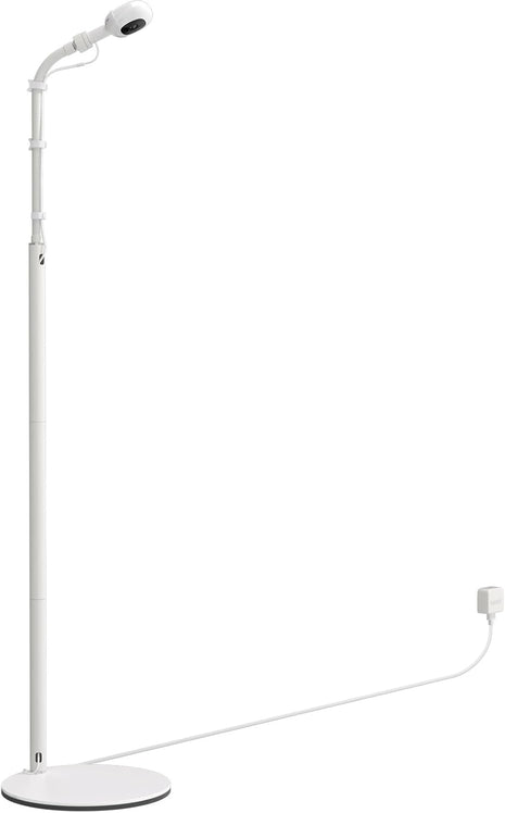 Floor Stand for Nanit, Heavy-Duty Nanit Pro Baby Monitor Stand Adjustable Gooseneck Holder Compatibility for Nanit Pro/Plus/Original Cameras, No Tools or Wall Damage (Camera Not Included)
