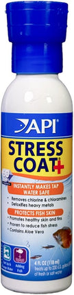 API STRESS COAT Aquarium Water Conditioner 16-Ounce Bottle