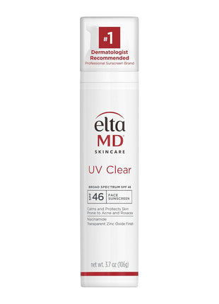 EltaMD UV Clear Face Sunscreen SPF, Oil-Free Sunscreen with Zinc Oxide, Dermatologist Recommended