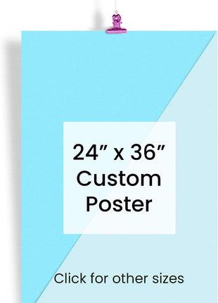 EzPosterPrints - Custom Poster Print - Upload Your Image/Photo - Personalized Photo Prints, Create Your Own Poster - Print Any Photos, Images - 24 X 36 inches