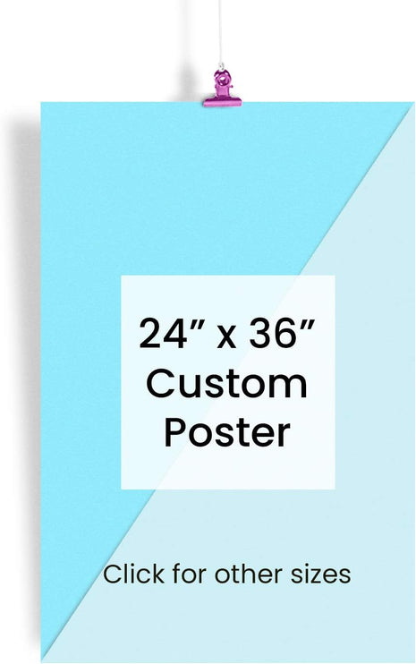 EzPosterPrints - Custom Poster Print - Upload Your Image/Photo - Personalized Photo Prints, Create Your Own Poster - Print Any Photos, Images - 24 X 36 inches