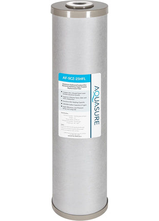 Fortitude V2 Series Sediment/Carbon/Zinc Bacteria Inhibiting Triple Purpose Replacement Filter - Standard (Sediment/Carbon/Zinc, Standard)