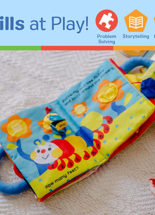Melissa and Doug MD30267 K's Kids My First Activity Cloth Activity Book