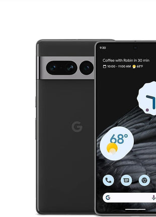 Google Pixel 7 Pro - 5G Android Phone - Unlocked Smartphone with Telephoto/Wide Angle Lens, and 24-Hour Battery - 128GB - Obsidian