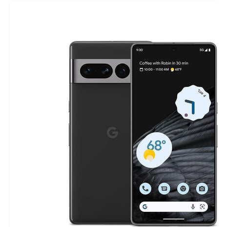 Google Pixel 7 Pro - 5G Android Phone - Unlocked Smartphone with Telephoto/Wide Angle Lens, and 24-Hour Battery - 128GB - Obsidian