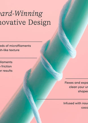 Cocofloss Expanding Woven Dental Floss by COCOLAB, Mint Scent, 1-Pack | Dentist-designed, 500+ interwoven fibers, coconut oil infused, cruelty-free & vegan, adults & kids daily oral care