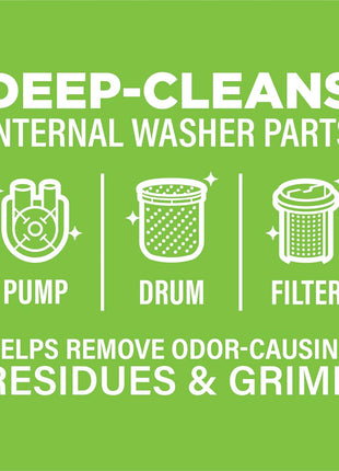 Affresh Washing Machine Cleaner, Cleans Front Load and Top Load Washers, Including HE, 6 Tablets