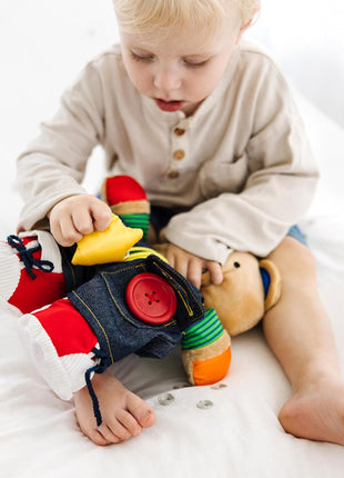 Melissa & Doug K's Kids - Teddy Wear Stuffed Bear Educational Toy