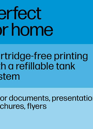 HP Smart Tank Plus 651 Wireless All-in-One Printer, Ink Tank Printer-for-Home Use, 2 Years of Ink Included Auto Document Feeder, Mobile Print, Scan, Copy, Fax, an EcoTank Alternative (7XV38A)