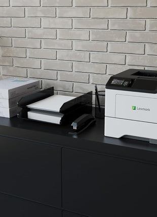 Lexmark MS631dw Monochrome Laser, Duplex (2-Sided) Printing: Integrated Duplex, Print Speed: Up to 50 ppm, Energy Star, 2.8 inch (7.2 cm) Color Touch Screen (38S0400)