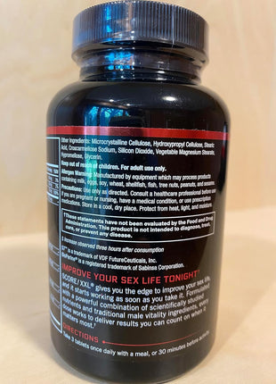 Force Factor Score! XXL Nitric Oxide Booster Supplement for Men | with L-Citrulline, Horny Goat Weed, Black Maca & Tribulus Terrestris, Increase Energy & Blood Flow, 60 Tablets, 2-Pack