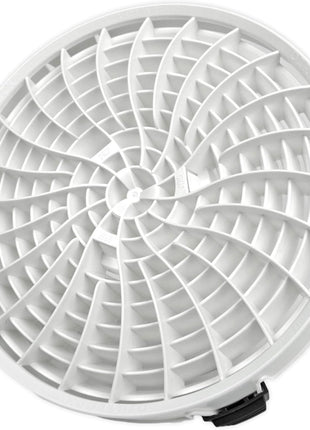 DETAIL GUARDZ Dirt Lock Car Wash Insert – Bucket Filter for 3–8 Gallon Round Pails – Traps Debris, Prevents Swirl Marks – Self-Locking Rubber Grips, Venturi Flow, Cleaning Tool (White)