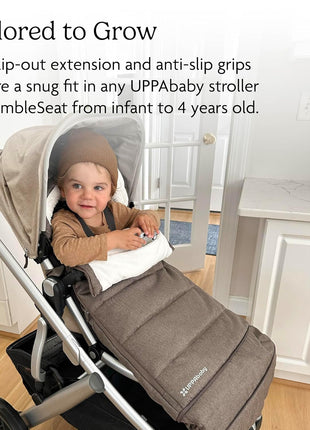 UPPAbaby CozyGanoosh Footmuff, Fits Stroller & RumbleSeat - Jake