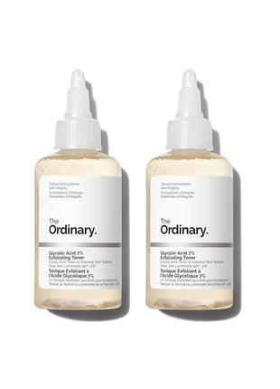 The Ordinary Glycolic Acid 7% Exfoliating Toner, Brightening and Smoothing Daily Toner for More Even-Looking Skin Tone