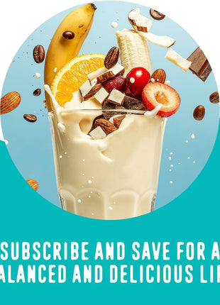 FlavCity Vanilla All in One Protein Shake Powder - On the Go Meal Alternative + Collagen Peptides, Reishi & Cordyceps - Focus, Skin, Hair & Joint Support - 100% Grass Fed Whey, 20 Servings