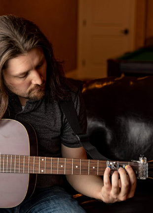 ChordBuddy "MADE IN THE USA" - Guitar Learning with Songbook, Lesson Plan, App, and Right Handed ChordBuddy | 2-Month Lesson Plan with App Access & Video Tutorials; Made in the USA