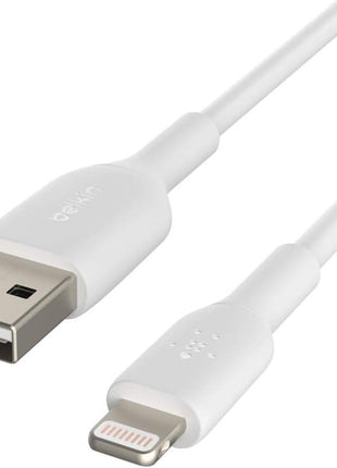 Belkin CAA001bt0MWH BOOST UP CHARGE Lightning to USB-A Cable, 6 Inches