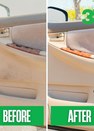 3D LVP Interior Cleaner - Removes Dirt, Grime, Grease, Oil & Stains from Leather, Vinyl & Plastic - Great for Seats, Steering Wheels, Door Panels, Dashboards - Car, Office, Home Use 16oz.