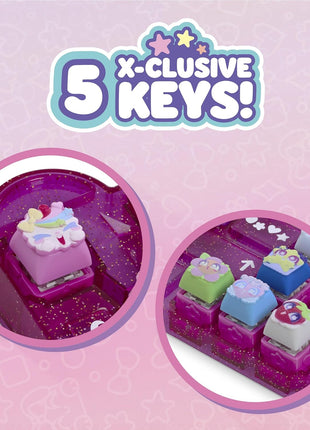 Clickeez Keyboard Mega Pack - The Ultimate Starter Set | Includes Storage Keyboard & 15 with Exclusive Mega Pack Characters | Clickable Collectibles | Ages 6+