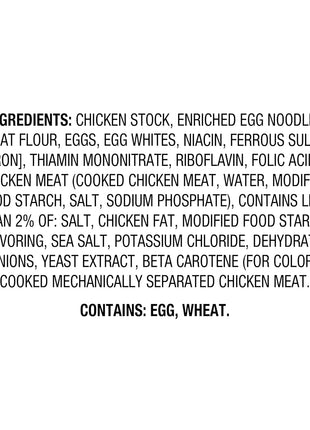 Amazon Fresh, Chicken Noodle, Condensed Soup, 10.5 Oz (Previously Happy Belly, Packaging May Vary)