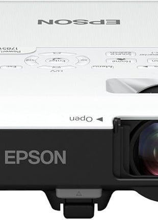 Epson PowerLite 1785W 3LCD WXGA wireless mobile projector with carrying case, fast and easy image adjustments. A bright fully equipped solution for presentations as well as video streaming