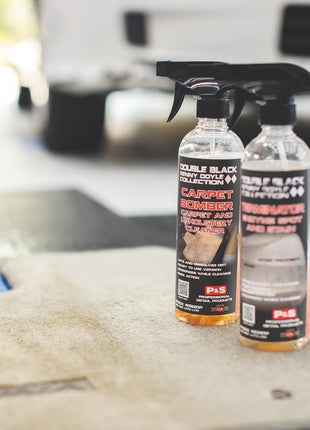 P & S PROFESSIONAL DETAIL PRODUCTS Carpet Bomber – Professional Upholstery Cleaner, Citrus-Based Formula, Removes Grease, Dirt & Odors, Highly Dilutable, Safe for Engines & Wheel Wells - 1 Gallon