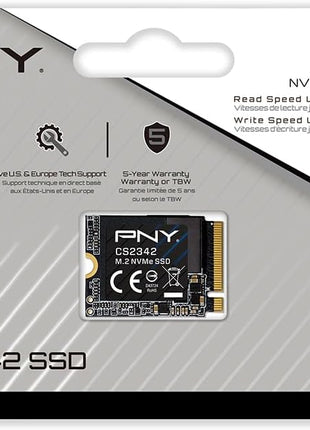 PNY CS2342 2TB Gen4 PCIe NVMe M.2 2230 3D NAND SSD – Up to 7,300/6,000 MB/s – PC/Laptop/Gaming Upgrade – Perfect for Steam Deck, ASUS ROG Ally, MSI Claw – Internal Solid-State Drive M230CS2342-2TB-TB