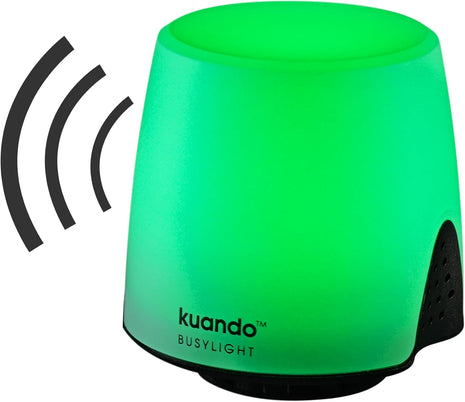 Kuando® Busylight UC Omega (15410) - Presence Light and Ringer - Busy Light for The Office - Free Busylight Software for Most UC Platforms and Softphones