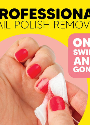 Onyx Professional 100% Pure Acetone Nail Polish Remover Kit with 7 inch Nail File, 8 fl oz - Made in USA, Maximum-Strength Gel Polish Remover, Artificial & Glitter Nail Polish