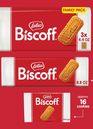 Lotus Biscoff Cookies- Caramelized Biscuit Cookies - 13.23 Ounce – non GMO Project Verified + Vegan