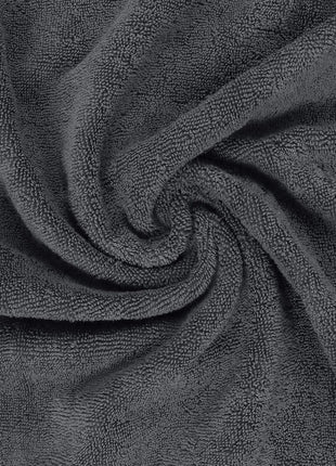 Utopia Towels 8 Piece Premium Towel Set, 2 Bath, 2 Hand, and 4 Wash Cloths, 600 GSM 100% Ring Spun Cotton, Highly Absorbent Towels for Bathroom, Gym, Hotel, and Spa, Grey