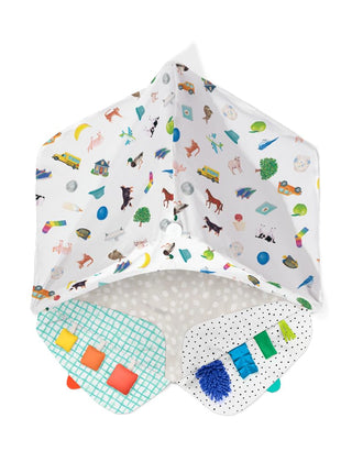 LOVEVERY, Play Space Cover (First Words), Limited Edition for Play Gym, Cozy Hideaway and Toddler Fort