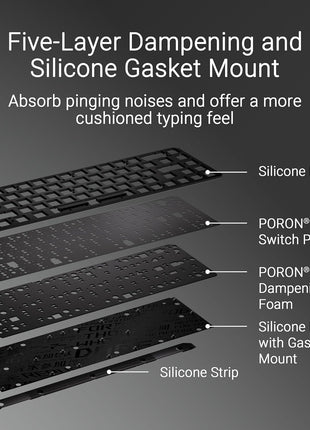 ASUS ROG Falchion Ace HFX Hall Effect Gaming Keyboard 65% TKL, Dual USB-C, Magnetic Switches, Rapid Trigger, Speed Tap, 8000 Hz Polling, Touch Panel, Portable, Protective Cover, PBT Keycaps - Black