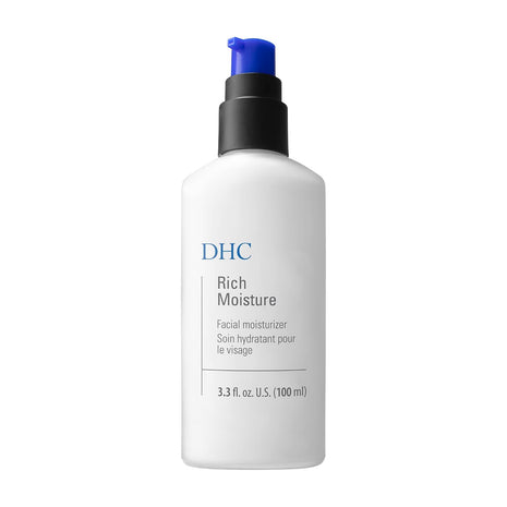 DHC Rich Moisturizer, Lightweight Facial Moisturizer for Dull Skin, 3.3 oz | Revitalizes Dull, Tired Skin, Reduces Dryness and Dehydration, Defends Against Free Radicals and Environmental Aggressors