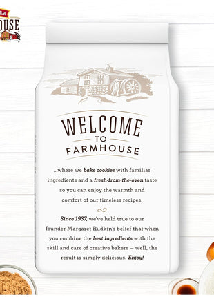 Pepperidge Farm Farmhouse Thin & Crispy Toffee Chocolate Cookies, 6.9 Oz