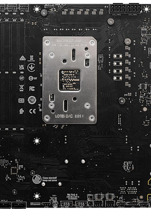MSI B650M Project Zero Gaming Motherboard (AMD Ryzen 9000/8000/7000 Series Processors, AM5, DDR5, PCIe 4.0, M.2 Slots, SATA 6Gb/s, USB 3.2 Gen 2, HDMI/DP, Wi-Fi 6E, Bluetooth 5.3, 2.5Gbps LAN, mATX)
