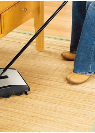 Bissell Natural Sweep Carpet and Floor Sweeper with Dual Brush Rotating System and 2 Corner Edge Brushes, 92N0A, 4.2 lb.