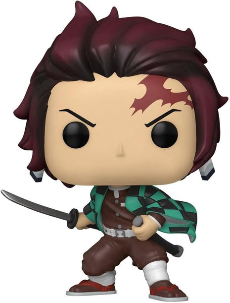 Funko POP! Animation: Demon Slayer - Tanjiro Kamado | Official Anime Merch - Collectable Vinyl Figurine for Shelf Display - Birthday Gift Idea for Fans and Collectors