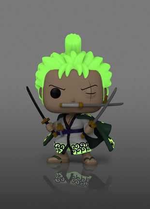 Funko POP! Animation One Piece Roronoa Zoro (Glow in The Dark), Exclusive
