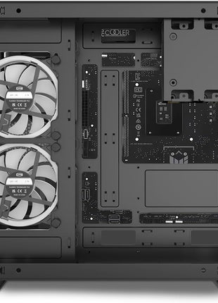 PCCOOLER CPS - C3 T500 ARGB Black - Mid Tower - Gaming Desktop Case with 6 ARGB Fans - ATX/M-ATX/ITX - 270 Column Free Panoramic View - 360MM Radiator & 400MM GPU Support (C3-T500BKD6-GL)