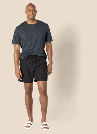 Amazon Essentials Men's Swim Trunks with Mesh Lining, Pockets, Drawstring Closure